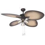 Metal Air Valentine Wooden Finish 52" Decorative Ceiling Fan