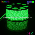 LED Flat Rope 3014 Green Color Outdoor