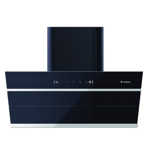 Faber ZENITH FL AC SC BK 90 1350 m³/HR Angular Kitchen Chimney (HOOD , Filterless Technology, Touch Control, Black) Faber ZENITH FL AC SC BK 90 1350 m³/HR Angular Kitchen Chimney (HOOD , Filterless Technology, Touch Control, Black)