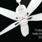 USHA Aerolux BLDC Camellia 56" Pristine White Ceiling Fan