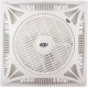 ACO Recessed AP 915 without remote Drop Grid Outer 15/15" Blade 9" (22.5cm) Fully ABS Body with 360 Degree Grill False Ceiling Fan