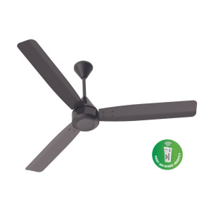 Crompton Energion Cromair With Remote 48" Antidust Onyx Ceiling Fan 