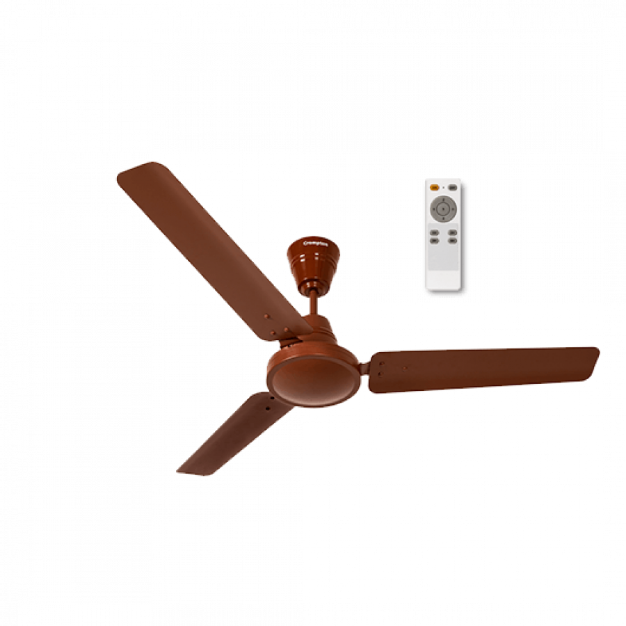 Crompton Energion BLDC Fan With Remote Control Brown Brown HS 35 Watts