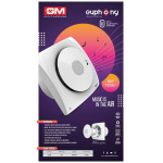 GM Euphony Bluetooth Speaker White 6" 150MM Exhaust Fan