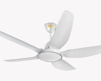 Kühl Brise E5 Smart 56" 1400mm Gloss White Finish Ceiling Fan