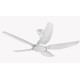 Kühl Brise E5 Smart 56" 1400mm Gloss White Finish Ceiling Fan