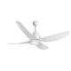 Kuhl Luxus C4 - 4 Blade 1400mm White IOT BLDC Ceiling Fan 