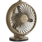 Luminous Buddy Olive Champagne 3 Blade 230mm Table Fan