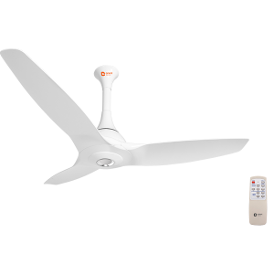 Orient Aeroquiet BLDC with Remote White 48" Noiseless High Speed Ceiling Fan