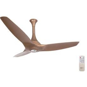 Orient Aeroquiet BLDC with Remote Caramel Brown 48" Noiseless High Speed Ceiling Fan 