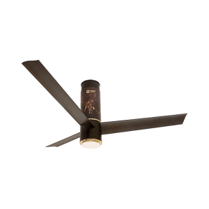 Orient Aeroslim BLDC Flame Gold Marble 48" LED Light Smart IOT ALEXA GOOGLE Ceiling Fan