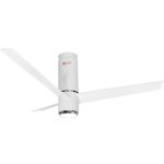 Orient Aeroslim BLDC Pearl White Marble 48" LED Light Smart IOT ALEXA GOOGLE Ceiling Fan