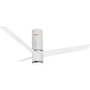 Orient Aeroslim BLDC Pearl White Marble 48" LED Light Smart IOT ALEXA GOOGLE Ceiling Fan