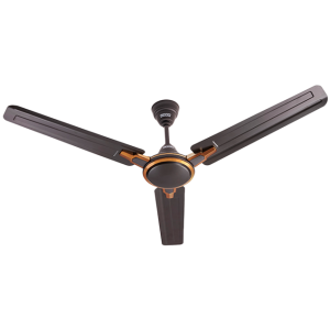 USHA Racer Chrome Smoke Brown 48" Ceiling Fan USHA Racer Chrome Smoke Brown 48" Ceiling Fan