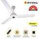 Atomberg Efficio + 48" 1200mm Pearl White Ceiling Fan