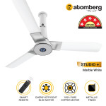 Atomberg Studio + 48" 1200mm Marble White Ceiling Fan