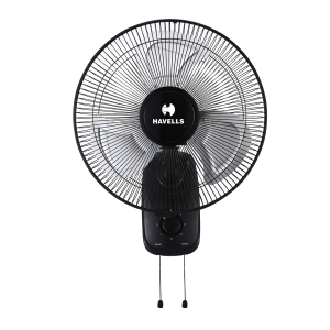 Havells Girik Black 16" 400mm Wall Fan Havells Girik Black 16" 400mm Wall Fan