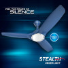 Havells Stealth Air Under Light 3 Color LED with Remote Blue 48" Ceiling Fan Havells Stealth Air Under Light 3 Color LED with Remote Blue 48" Ceiling Fan
