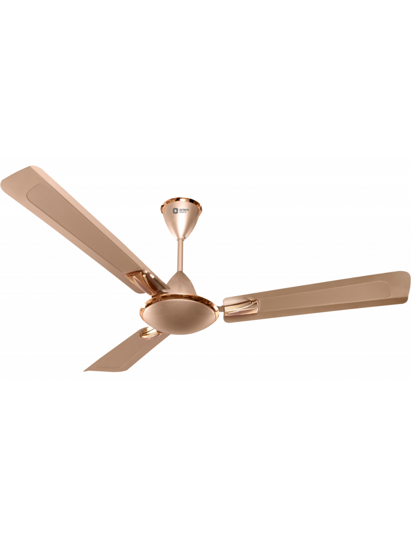 Orient Gratia Shine Anti Dust Decorative Ceiling Fan 48" 1200mm Topaz Gold