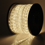 LED Rope Light Warm White Color Outdoor