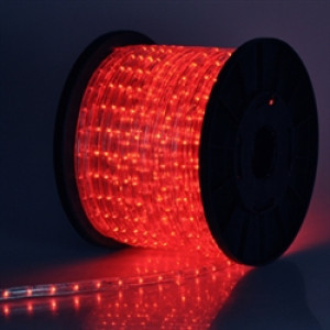 LED flat Rope Light Red Color Outdoor