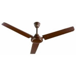 Usha Swift 48" Glossy Brown Ceiling Fan