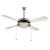 Warmex Satin 48" Single Light Ceiling Fan 
