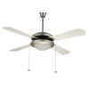 Warmex Satin 48" Single Light Ceiling Fan Warmex Satin 48" Single Light Ceiling Fan