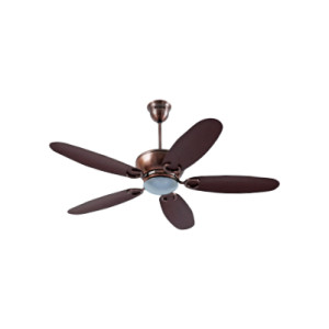 Surya Aero Lite 48" Antique Wood Without Light Ceiling Fan