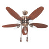 Surya Aero Lite 48" Antique Wood with LED 5WX5 Ceiling Fan