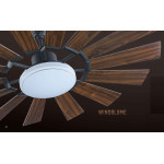 USHA Aerolux Windblume BLDC 62" Walnut Finish Pristine Plywood Multi Blades Ceiling Fan