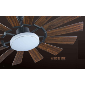 USHA Aerolux Windblume BLDC 62" Walnut Finish Pristine Plywood Multi Blades Ceiling Fan USHA Aerolux Windblume BLDC 62" Walnut Finish Pristine Plywood Multi Blades Ceiling Fan