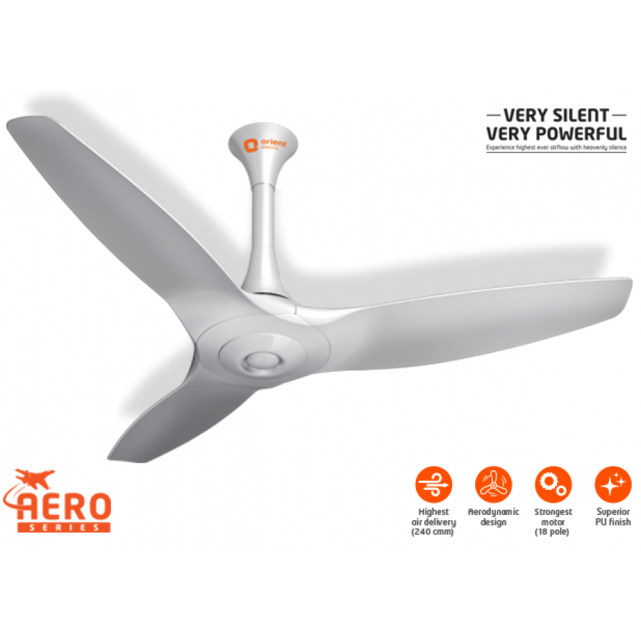 Buy Orient Aeroquiet ceiling fan luxury premium noiseless high air