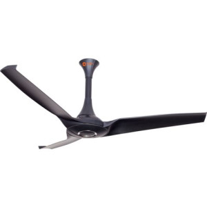 Orient Aerostorm Matt Black 52" Noiseless High Speed Ceiling Fan 