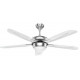 Standard Ananta 56" 1400 White Chrome Ceiling Fan