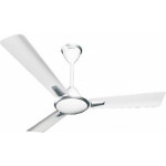 Crompton Aura 48" Metallic Ceiling Fan New White