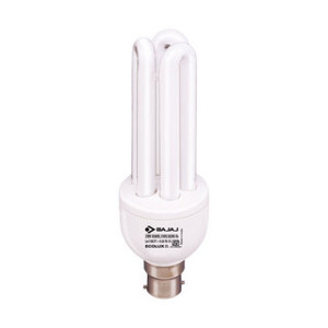 Bajaj 20 Watts CFL B22 Pack of 10 White