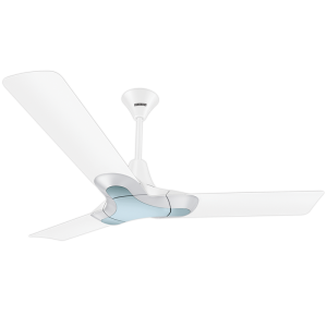 Luminous New York Brooklyn Alice White 3 Blade 48" 1200mm Ceiling Fan