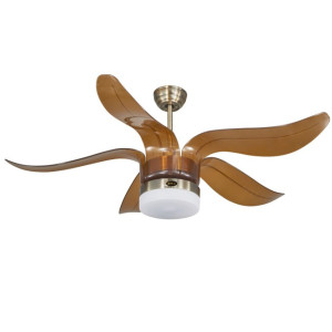 Metal Air Citrus Gold  52" ABS Fibre Blade Luxury Desginer Ceiling Fan 