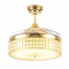 Metal Air Olivia 42" Gold Luxury Desginer Ceiling Fan