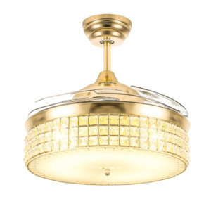 Metal Air Olivia 42" Gold Luxury Desginer Ceiling Fan Metal Air Olivia 42" Gold Luxury Desginer Ceiling Fan