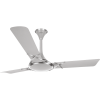 Luminous Deltoid Silver Chrome 3 Blade Ceiling Fan