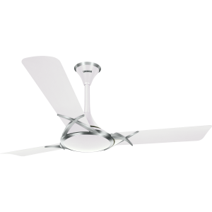 Luminous Deltoid Silky White 3 Blade Ceiling Fan Luminous Deltoid Silky White 3 Blade Ceiling Fan