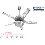 Johnson PT3234 Luxury 48" 1300mm Ceiling Fan