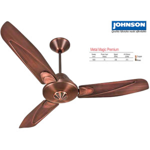 Johnson METAL Magic Premium Copper 48" 1200mm Ceiling Fan Johnson METAL Magic Premium Copper 48" 1200mm Ceiling Fan