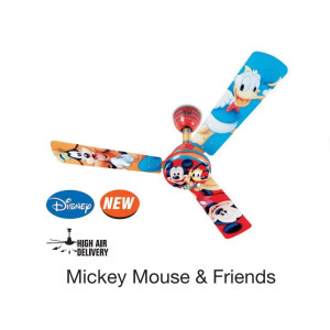 Bajaj Disney Minnie Mouse 48" 1200mm Ceiling Fan For Kids 