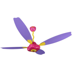 Orient Fantoosh 48" Ceiling Fan Kids Decorative Pink Purple 