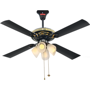 Usha Fontana Lotus Gun Metal Black 48" 1270mm Ceiling Fan