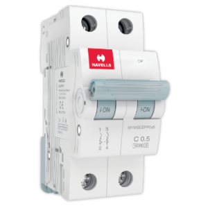 Havells Double Pole DP MCB 6A / 10A / 16A / 32A / 63A Havells Double Pole DP MCB 6A / 10A / 16A / 32A / 63A