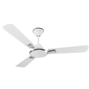 Havells Festiva Pearl White silver Decorative Ceiling Fan 48" 1200mm